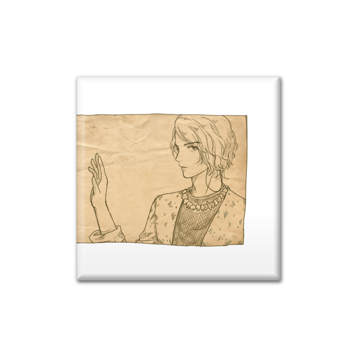 缶バッジ - 四角形40mm