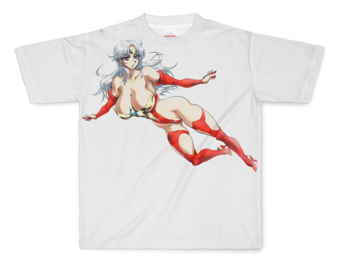 フルグラフィックTシャツ - L - 正面印刷のみ