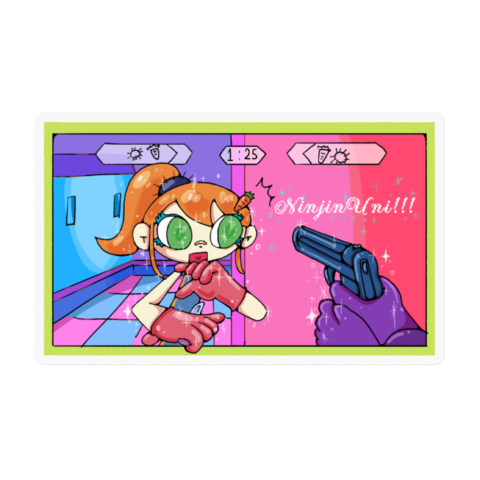 ステッカー - 100 x 100 (mm)(1)