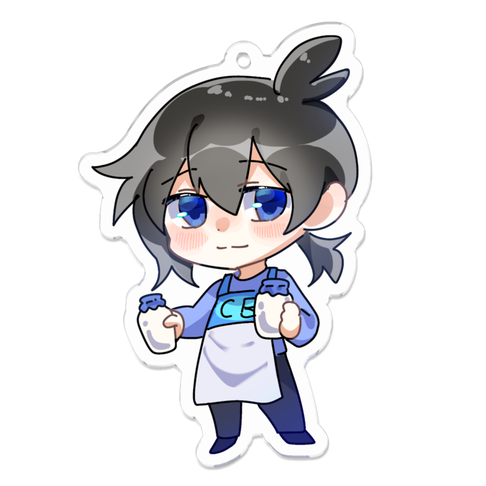 アクリルキーホルダー - 70 x 70 (mm)