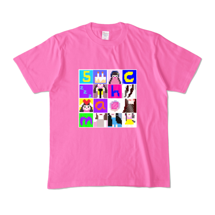 カラーTシャツ - M - ピンク (濃色)