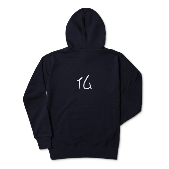 パーカー - L - ネイビー