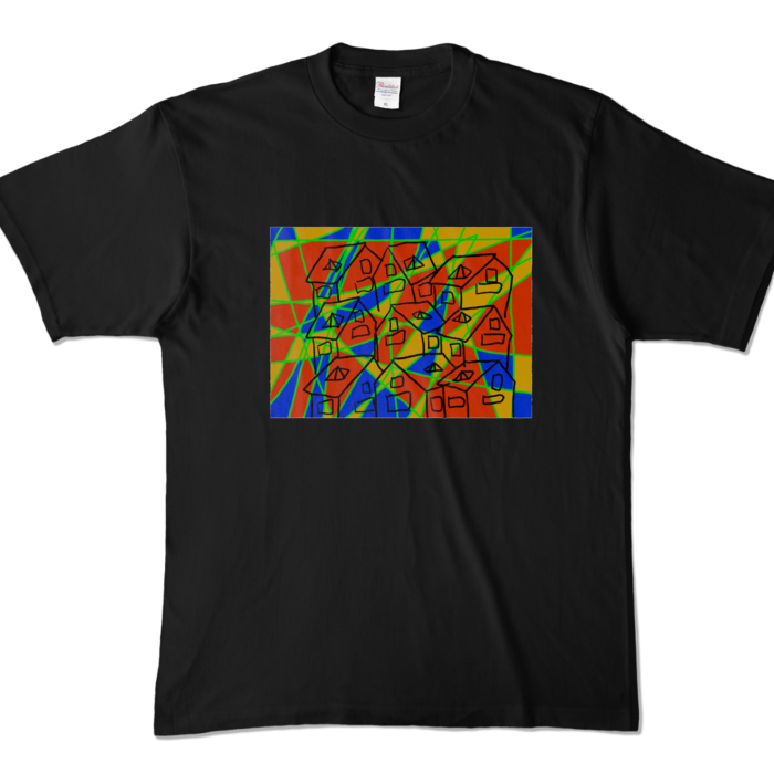 カラーTシャツ - XL - ブラック (濃色)