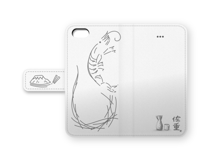 手帳型iPhoneケース - iPhone5