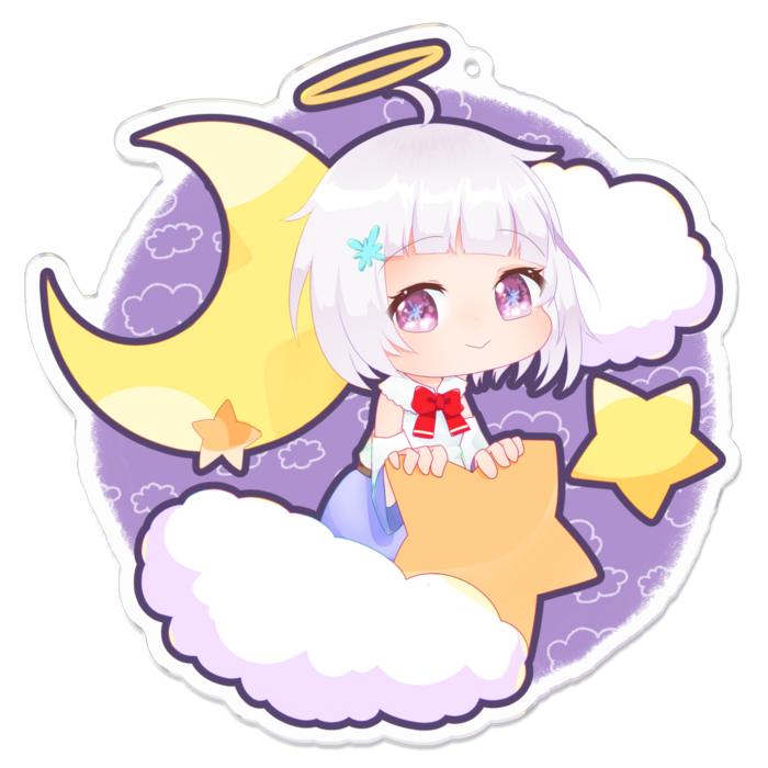 アクリルキーホルダー - 100 x 100 (mm)
