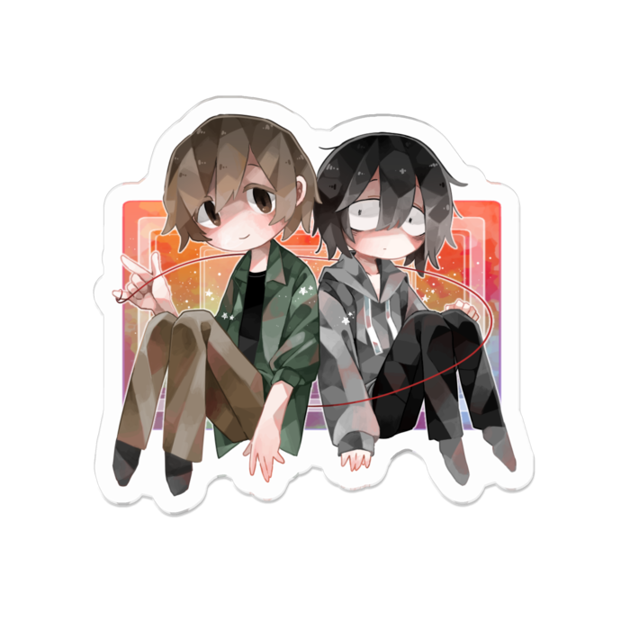 アクリルバッジ - 50 x 50 (mm)