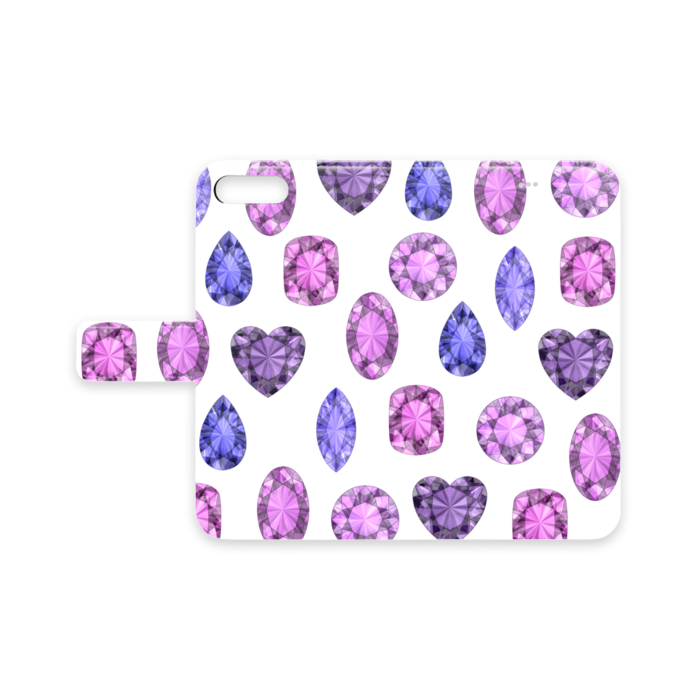 手帳型iPhoneケース - iPhone 8 Plus / 7 Plus - ストラップ穴 なし