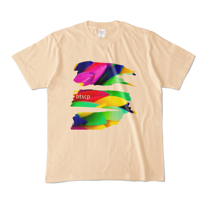 カラーTシャツ - M - ナチュラル (淡色)