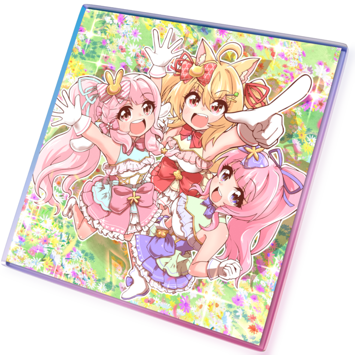 集合写真:篠茶 斜海 - 100 × 100mm