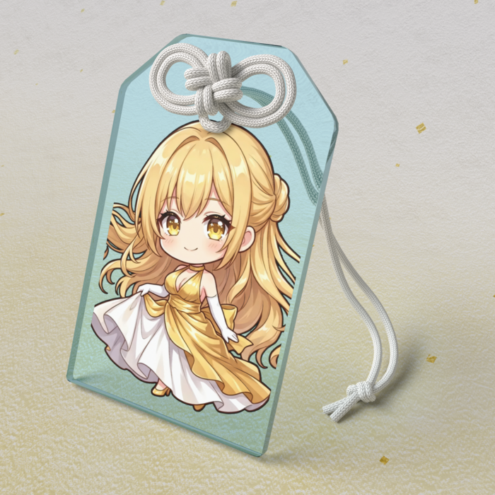 アクリルお守り - 50 × 80mm