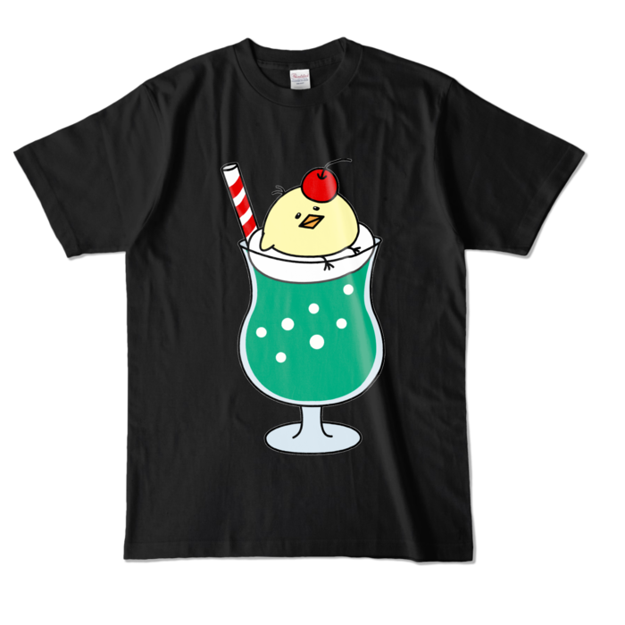 カラーTシャツ - L - ブラック (濃色)