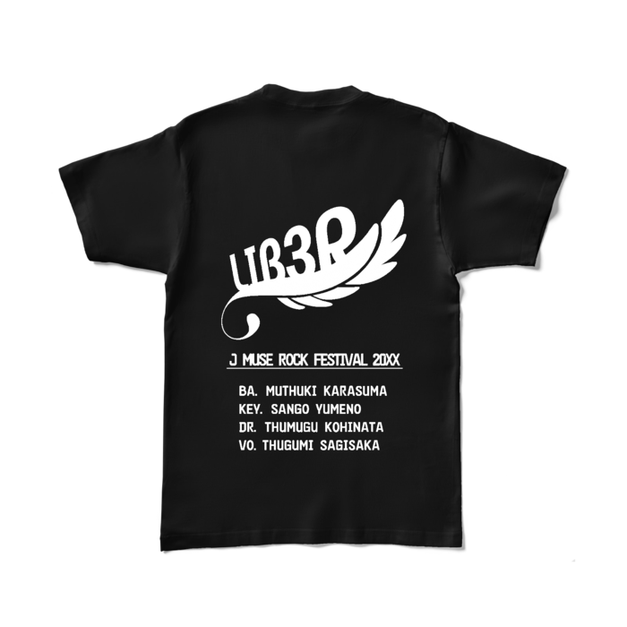 カラーTシャツ - L - ブラック (濃色)