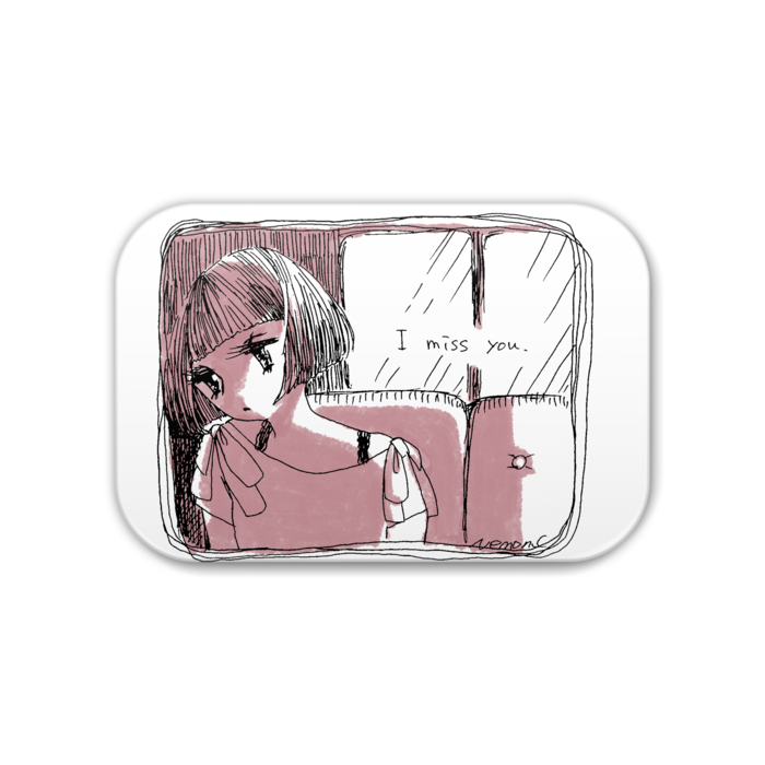 缶バッジ - 角丸 76x51mm