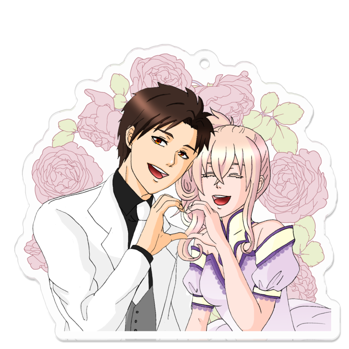 アクリルキーホルダー - 70 x 70 (mm)