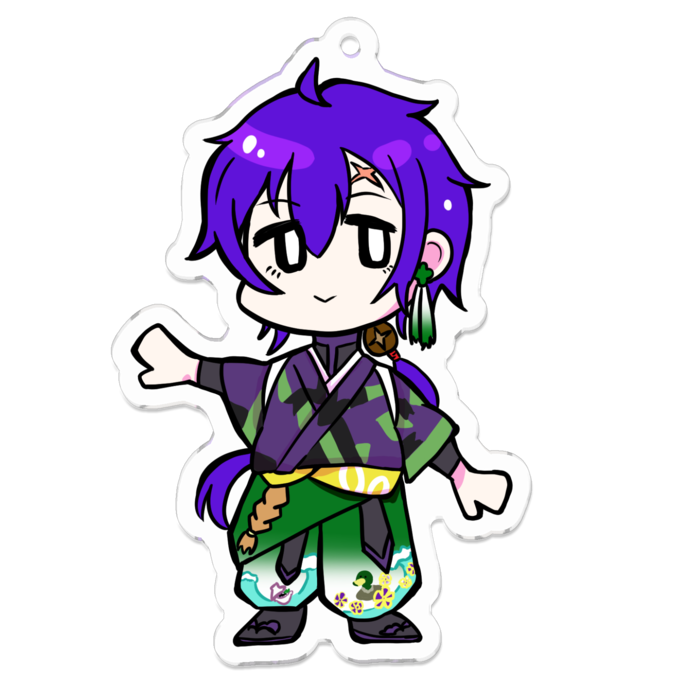 アクリルキーホルダー - 70 x 70 (mm)