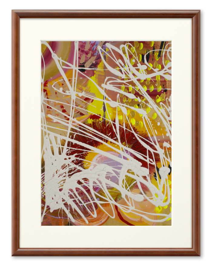 複製画(プリモアート) - A4 額縁:ブラウン