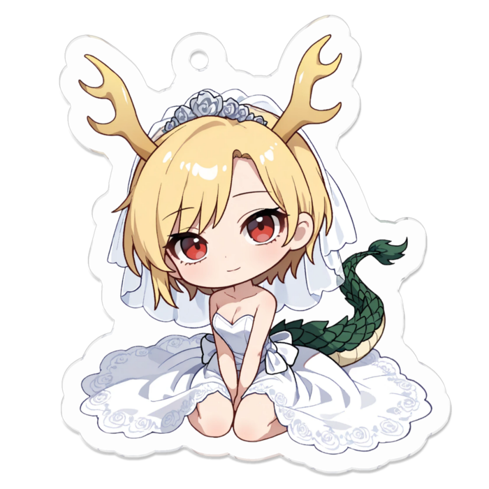 アクリルキーホルダー - 50 x 50 (mm)(キャラのみ)