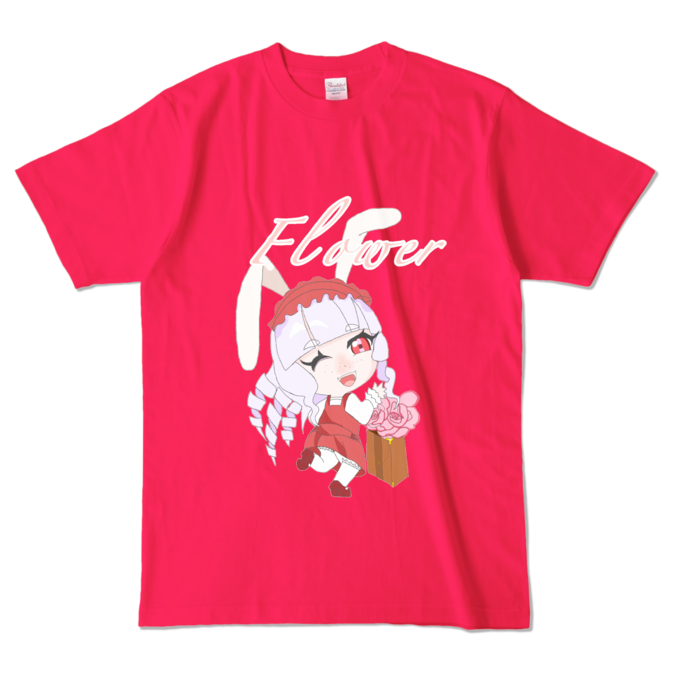 カラーTシャツ - L - ホットピンク (濃色)