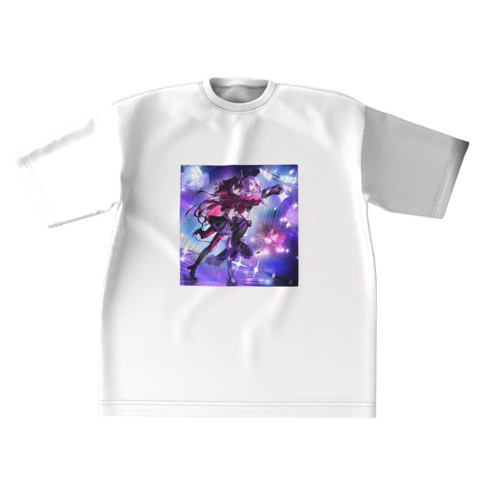【白】ビッグシルエットTシャツ 【XL】
