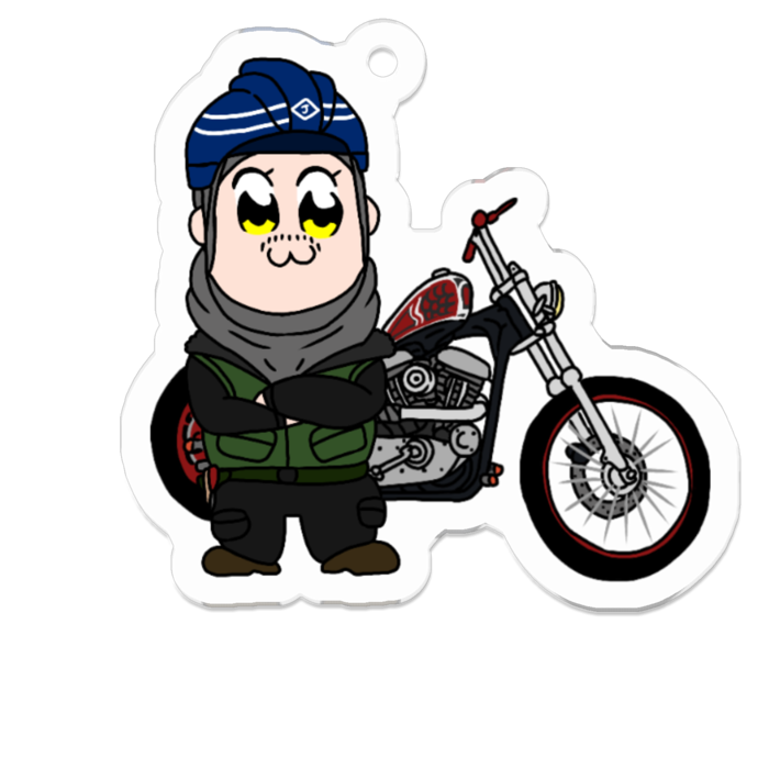 アクリルキーホルダー - 50 x 50 (mm)