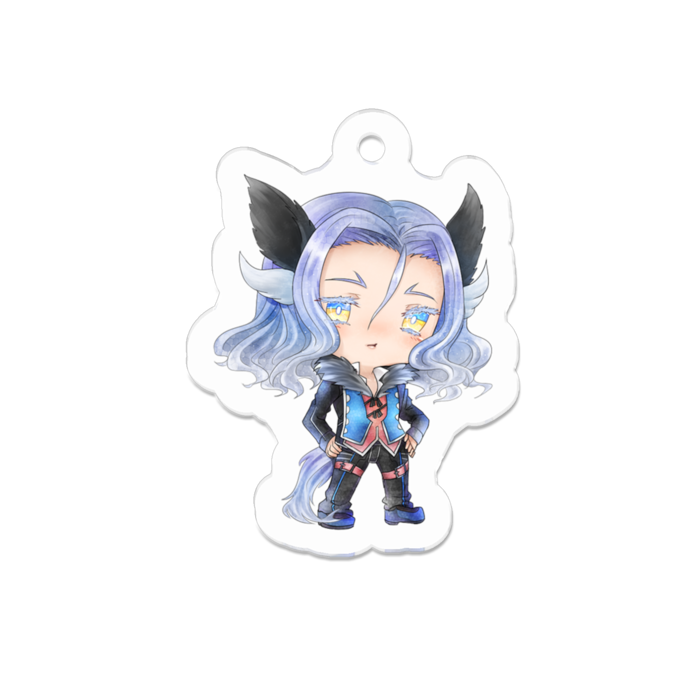 アクリルキーホルダー ディラス- 50 x 50 (mm)