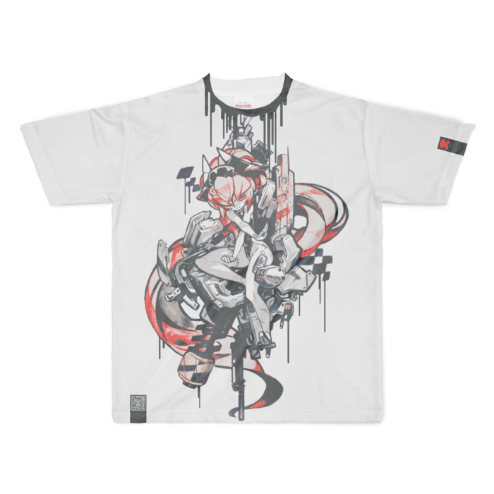 フルグラフィックTシャツ - XL - 正面印刷のみ