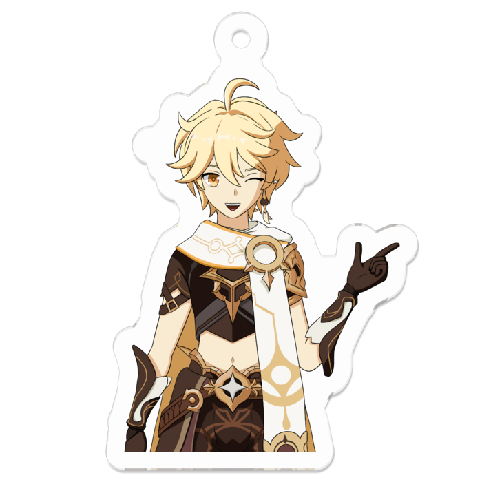 アクリルキーホルダー（コーティング） - 50 x 50 (mm)