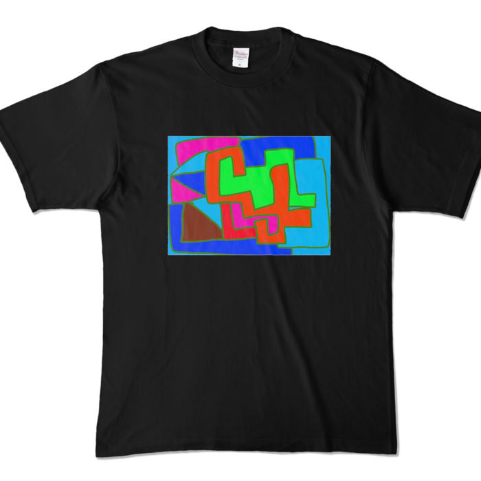 カラーTシャツ - XL - ブラック (濃色)