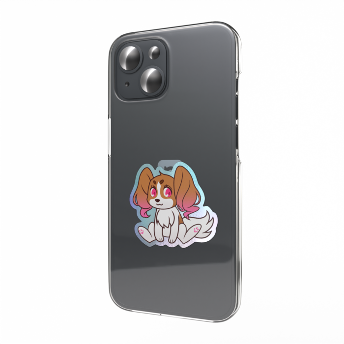 オーロラスマホステッカー - 縦