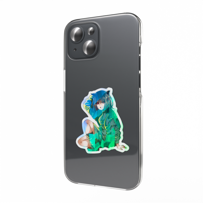 ホログラムスマホステッカー - 縦