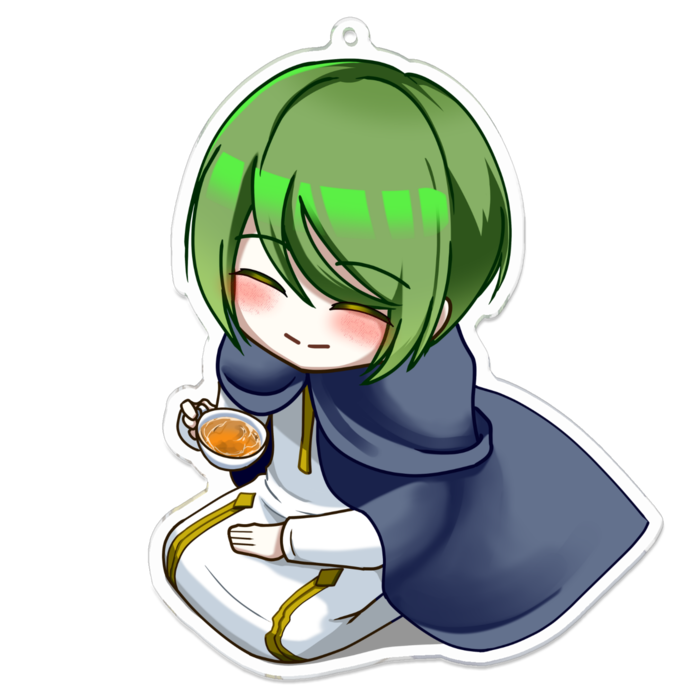 アクリルキーホルダー - 100 x 100 (mm)