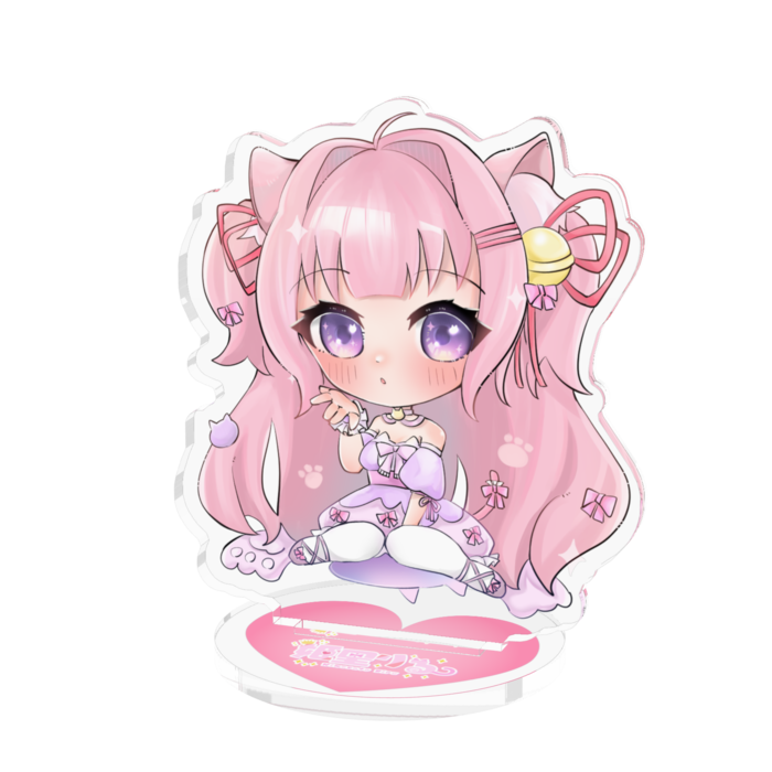 生誕記念グッズ】姫里りる🎀🍥 ちびキャラアクリルスタンド - りる