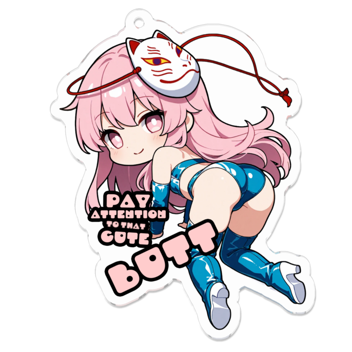 アクリルキーホルダー - 70 x 70 (mm)