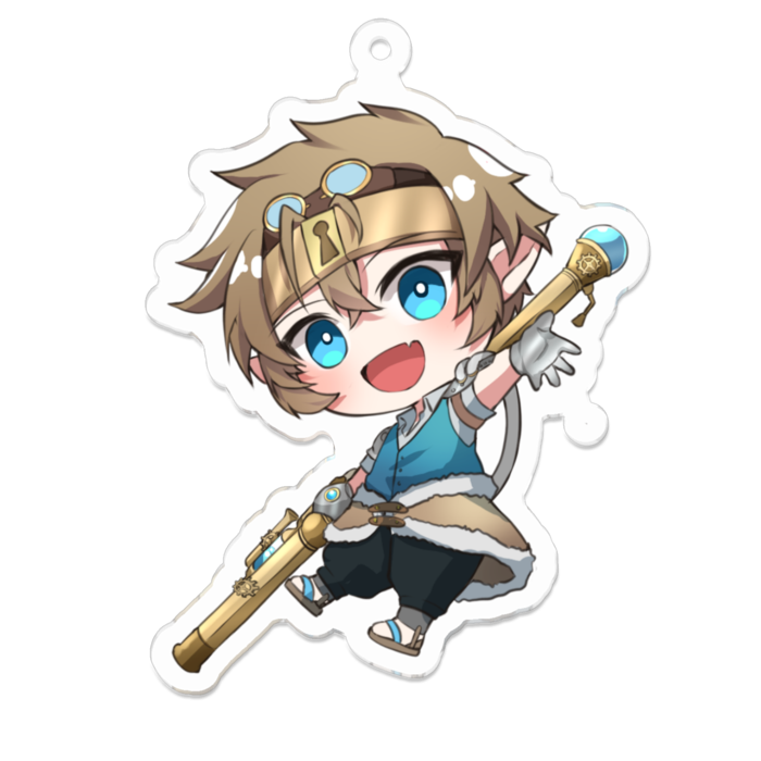 アクリルキーホルダー - 70 x 70 (mm)