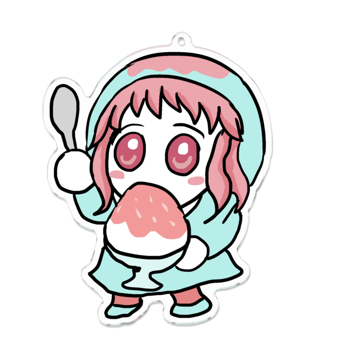 アクリルキーホルダー - 100 x 100 (mm)