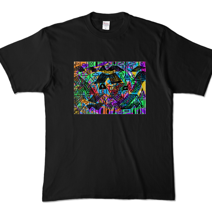 カラーTシャツ - XL - ブラック (濃色)