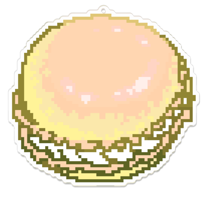 アクリルキーホルダー - 100 x 100 (mm)