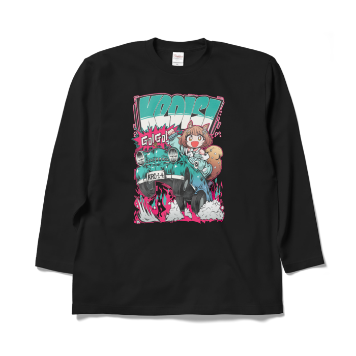 ロングスリーブTシャツ - XL - ブラック