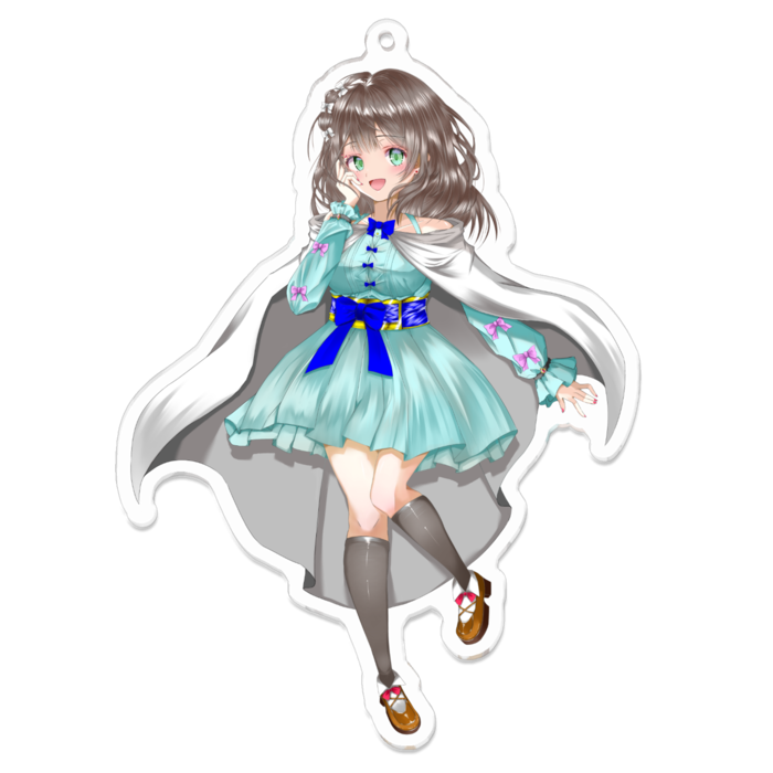 アクリルキーホルダー - 100 x 100 (mm)