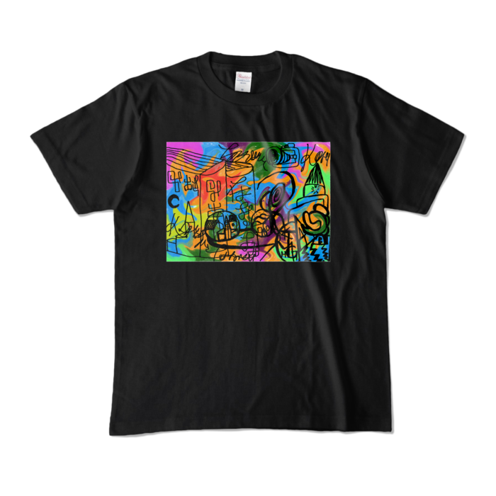 カラーTシャツ - M - ブラック (濃色)