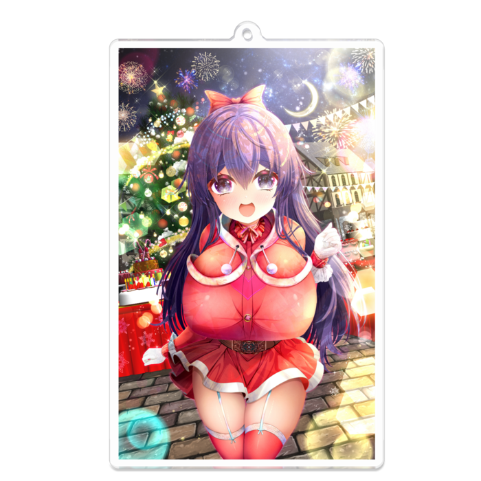 アクリルキーホルダー - 100 x 100 (mm)