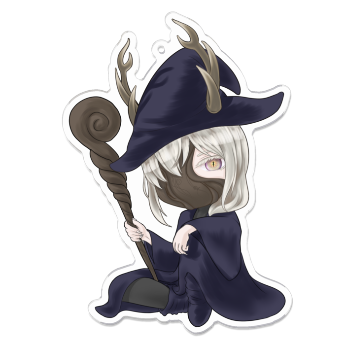 アクリルキーホルダー - 100 x 100 (mm)