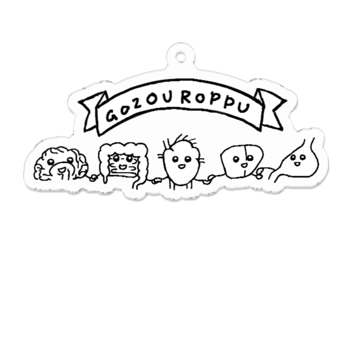 アクリルキーホルダー - 70 x 70 (mm)