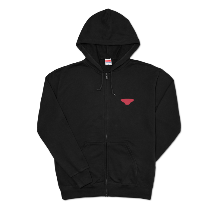 ジップパーカー - XL - 両面