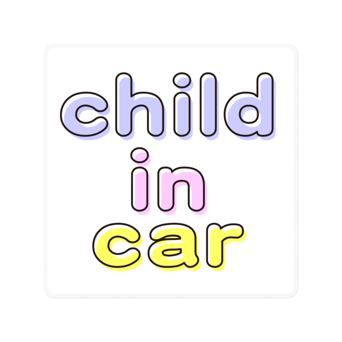 ステッカー - 160 x 160 (mm)