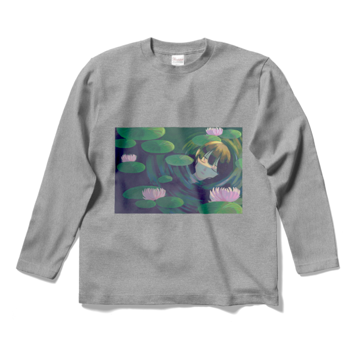 ロングスリーブTシャツ - S - 杢グレー