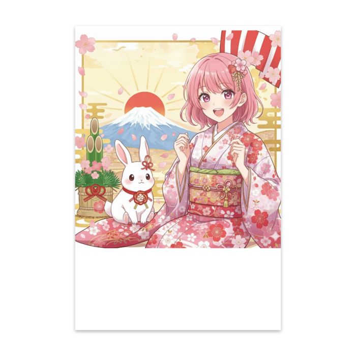 ポストカード(10枚セット) - ヴァンヌーボVGスノーホワイト195kg