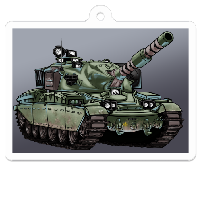 アクリルキーホルダー - 50 x 50 (mm)