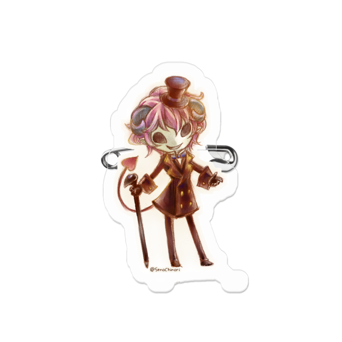 アクリルバッジ - 50 x 50 (mm)