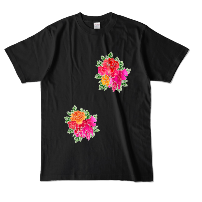 カラーTシャツ - L - ブラック (濃色)